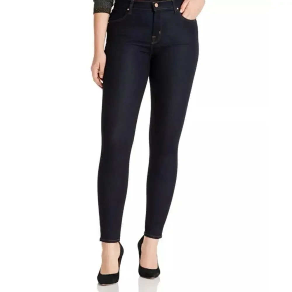 J Brand Size 28 Maria High Rise Skinny Jeans After Dark Wash